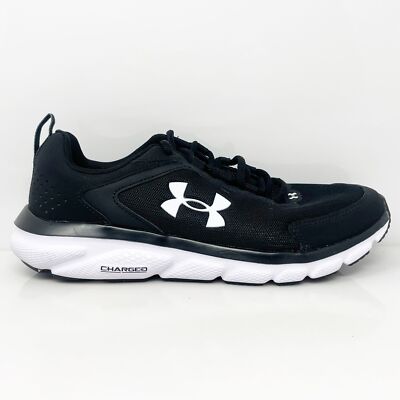 

Under Armour Mens Charged Assert 9 3024590-001 Черные кроссовки для бега 9, Черный, Charged Assert 9