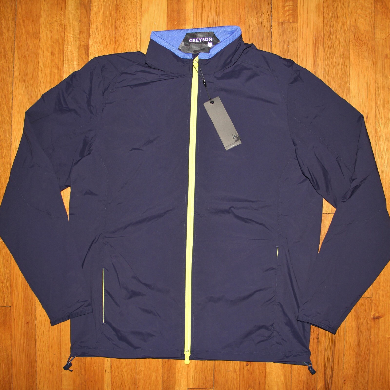 Greyson Trailwolf Lightweight Windproof Golf Jacket Mens M L Greyson Trailwolf Lightweight Windproof Golf Jacket Mens M L