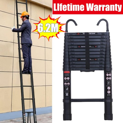 6.2M Telescopic Ladder Multi-Purpose Extendable Step Laders 