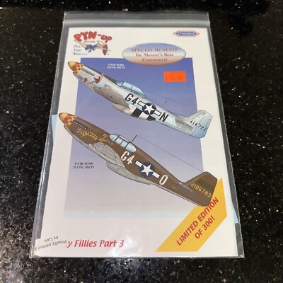 Pyn-up Decals Pretty Fillies Part 3 Limited Edition Model Airplane PYND48036