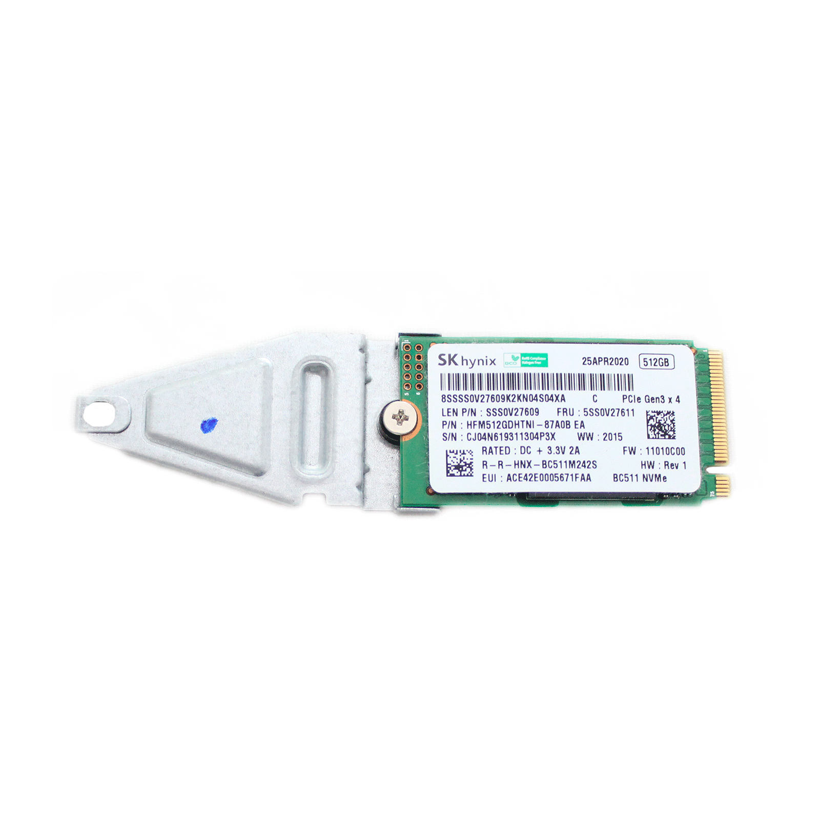 SSD SK Hynix 1TB M.2 2280 PCIe HFM001TD3JX013N Used | eBay UK