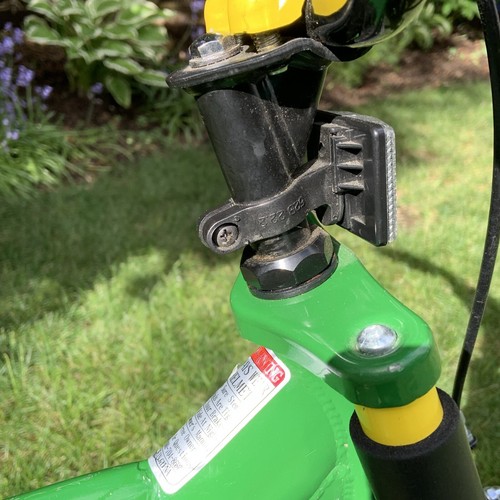 John Deere 16 In. Boys Bicycle, Kids Bike w/ Front Hand Brake - No Train Wheels