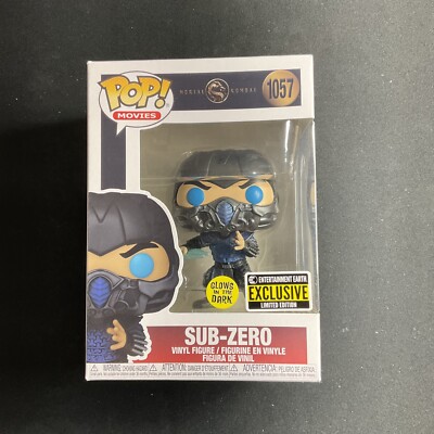 SUB-ZERO MORTAL KOMBAT 2021 FUNKO POP 1057 ENTERTAINMENT EARTH EXCLUSIVE LE