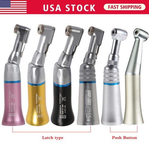 Dental low slow speed straight handpiece/ contra angle/ air motor 2/4 NSK E-type