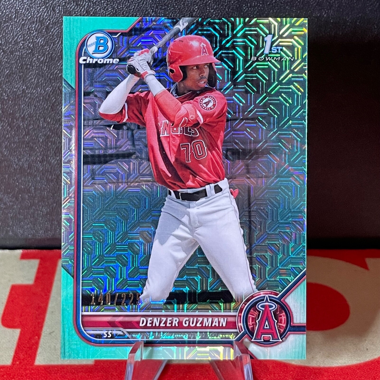 denden☆ 2022 Bowman Chrome Sapphire DENZER GUZMAN #BCP-138 Angels