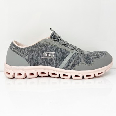 

Skechers Womens Glide Step 104086 Серые повседневные кроссовки, размер 10, Серый, Glide Step