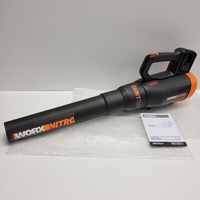 NEW DUAL BATTERY - WG581 Worx 40V Powershare Jet Fan Blower with Brushless Motor