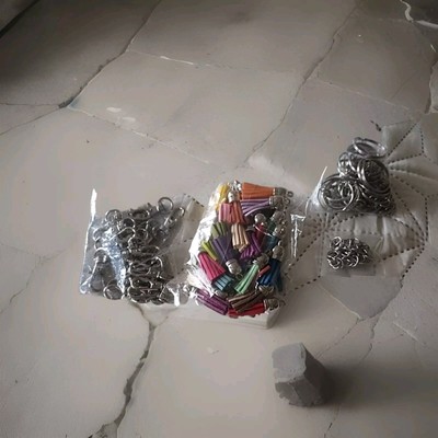  Acrylic Keychain Blank 125pcs Round Clear Keychains for Vinyl Kit DIY Crafting 