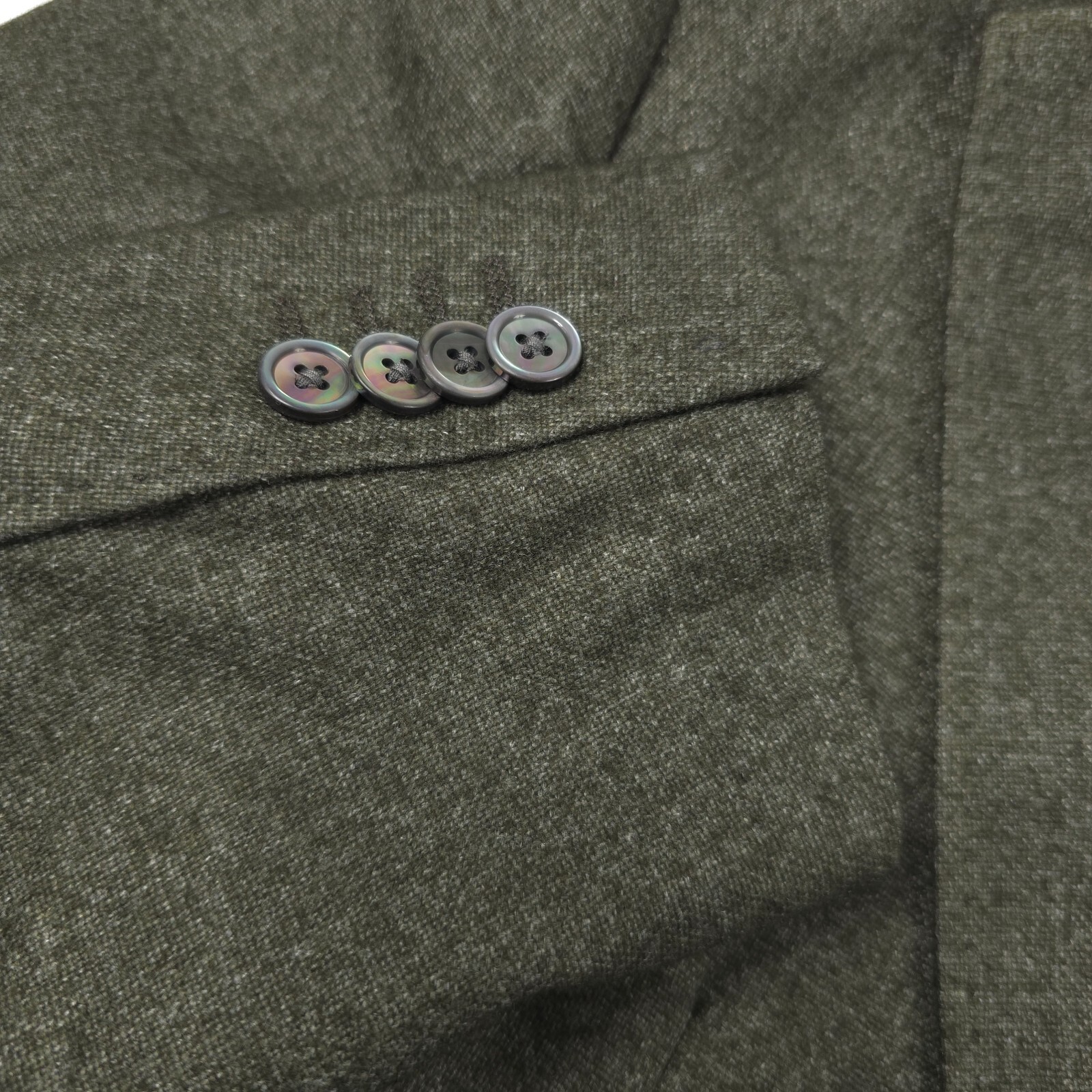 Pre-owned Windsor $1395  Giro D2 Unlined Cashmere Sport Coat Blazer Jacket Mens 40 (eur 50) In Green