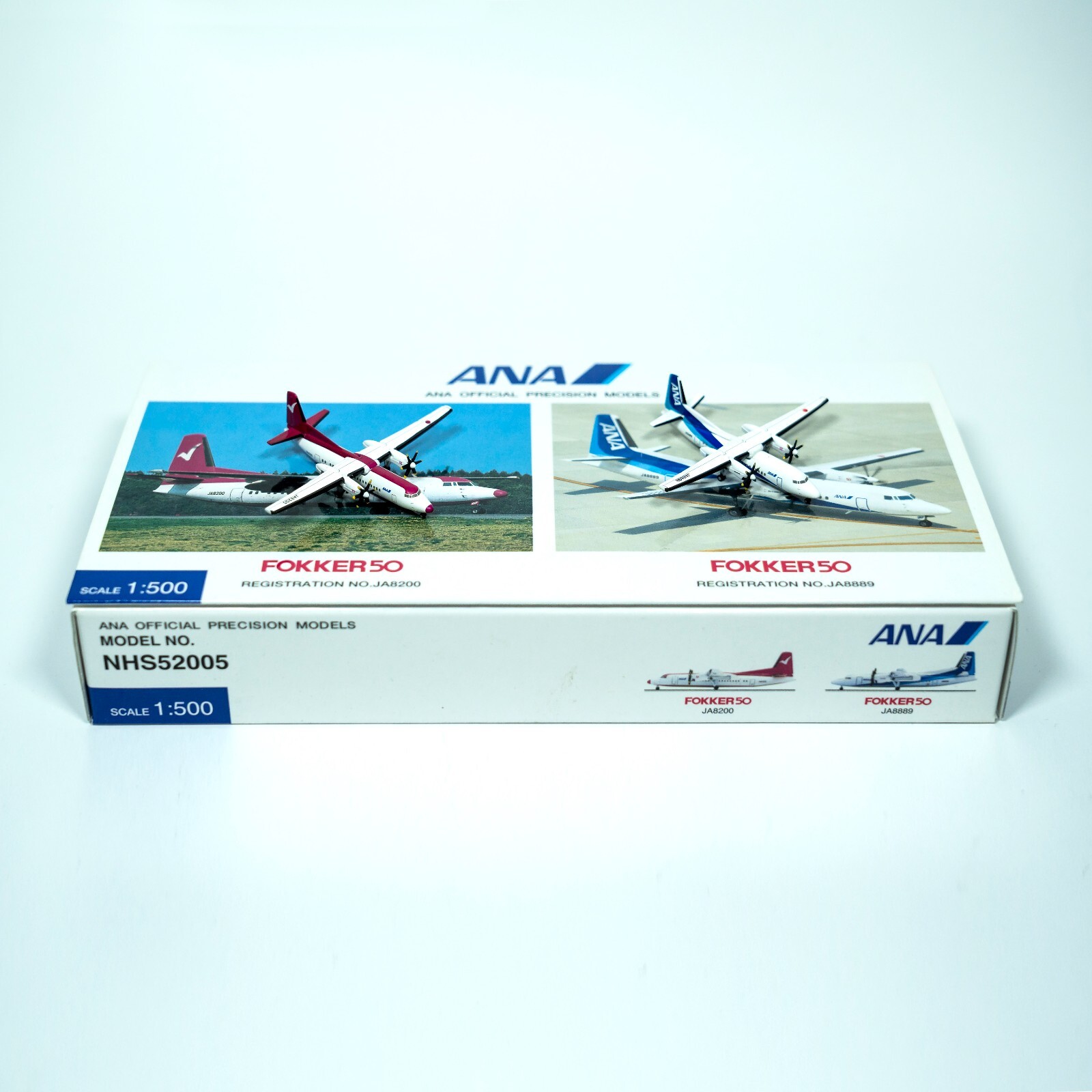 1:500 Hogan NHS52005 ANA All Nippon Airways Fokker 50 pack 1:500 Hogan NHS52005 ANA All Nippon Airways Fokker 50 pack