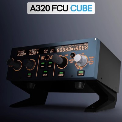 Simplayer A320 FCU CUBE Flight Control Unit Supports for X-Plane MSFS2020 os67pW