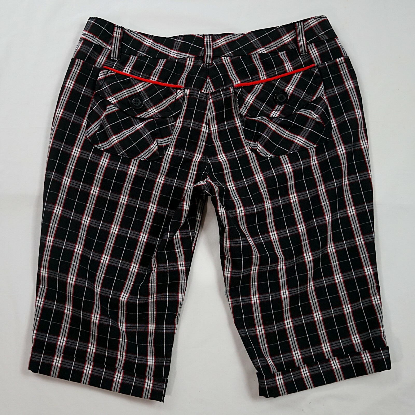 PLAID Pants Shorts PUNK EMO 