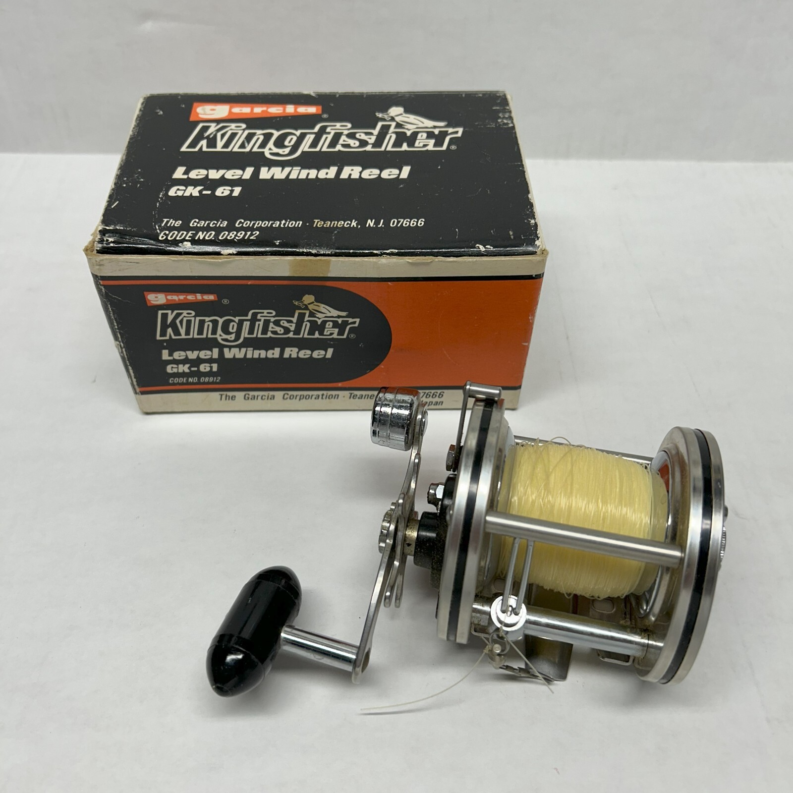 Garcia kingfisher GK-32 スピンキャストリール　オールド Garcia Kingfisher GK-60 Levelwind Reel | eBay