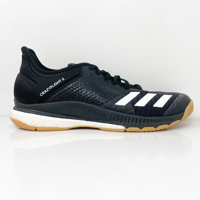 

Adidas Womens Crazyflight X 3 D97832 Черная повседневная обувь Кроссовки Размер 9, Черный, Crazyflight X 3