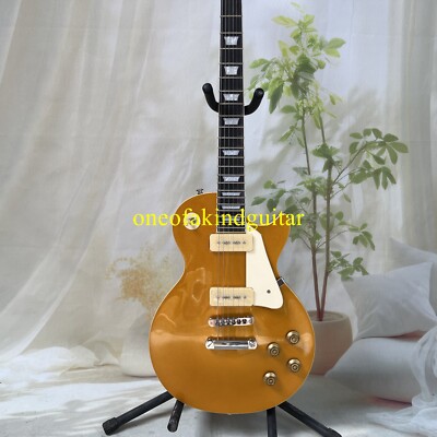 Tune-o-matic Bridge LP Electric Guitar gold top P90 pickup high quality H