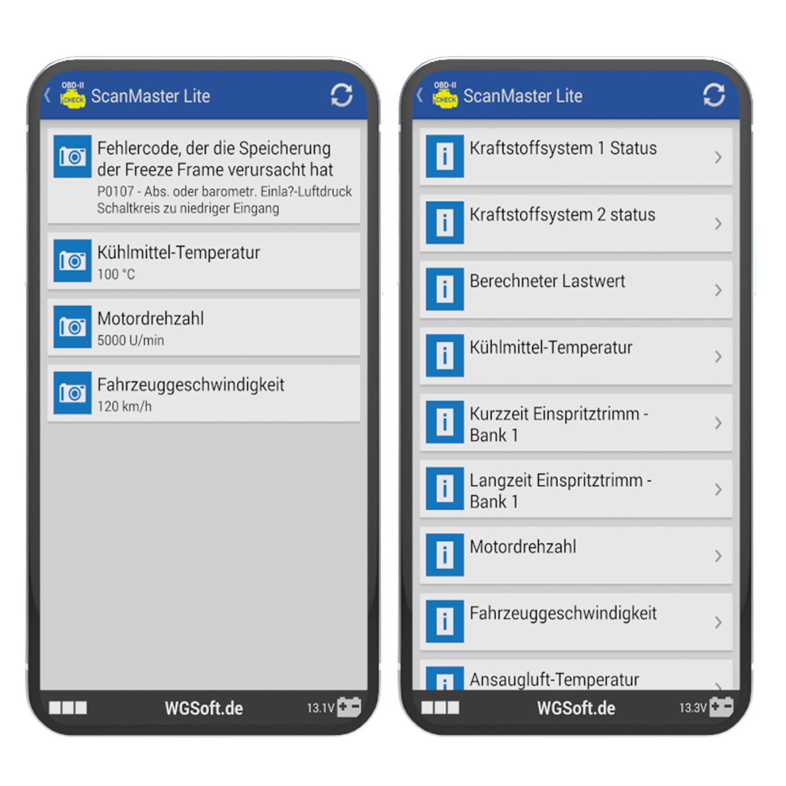 OBD2 Diagnosegerät Bluetooth Fehler Auslesegerät Auto Scan KFZ Diagnose Android 