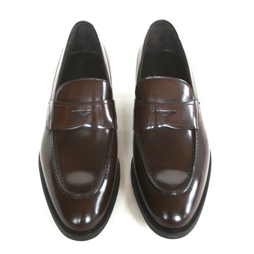 A. Testoni Leather Loafers Oxford Black Golf Shoes Size 8-8.5 A. Testoni Leather Loafers Oxford Black Golf Shoes Size 8  main image 2