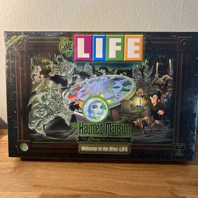 Disney Theme Park Exclusive-Game of Life Haunted Mansion Edition- Sealed NIB