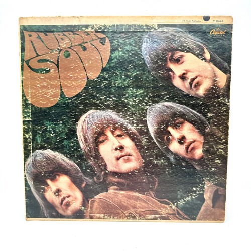 The Beatles Rubber Soul T-2442 Vinyl LP MONO 1st Press 1965