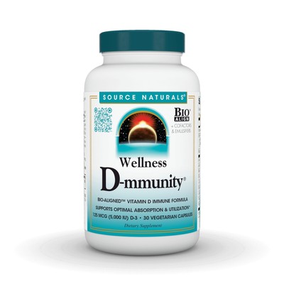 Source Naturals, Inc. Wellness D-mmunity 30 капсул