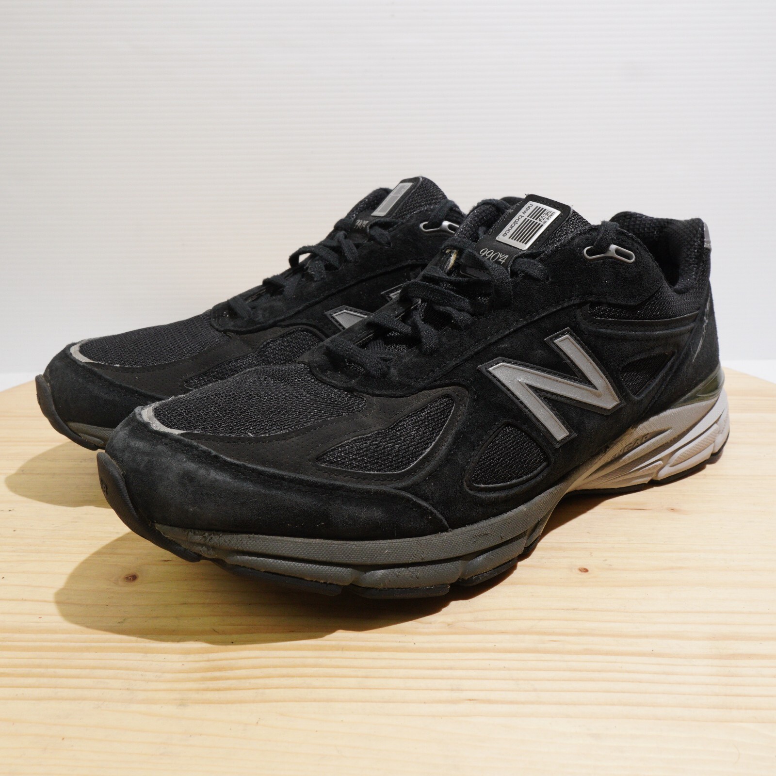 Купить balance m990bk4 black suede 