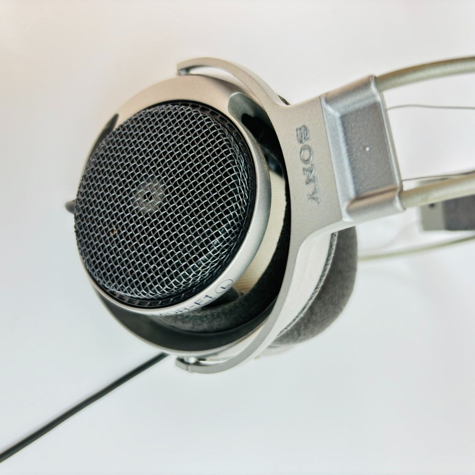 SONY MDR-F1 Open-Air Headphones Silver Working Japan | eBay SONY MDR-F1 Open-Air Headphones Silver Working Japan | eBay