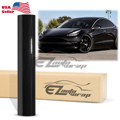 *Premium Gloss Glossy Vinyl Wrap Car Vehicle Sticker Decal Film Air Bubble Free