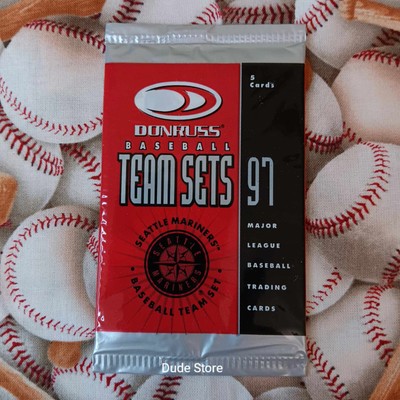 1997 Donruss Team Set 97 Single Pack - 5 Cards - Seattle Mariners - Factory Seal