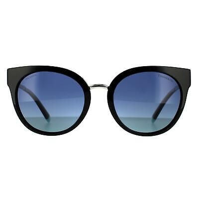 Pre-owned Tiffany & Co Tiffany Sunglasses Tf4168 80014u Black Blue Gradient Polarized