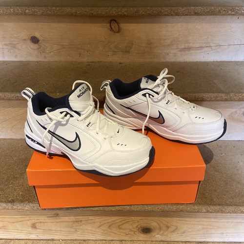「美品」Nike Air Monarch IV \"White Navy\" Nike Air Monarch IV White Navy 415445-102 | eBay