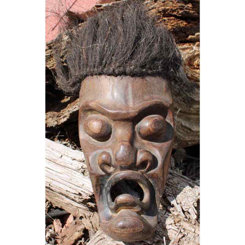 Handcrafted Carved African Tribal Mask
