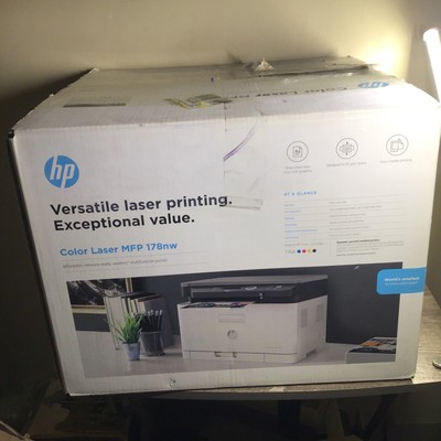 HP Color Laser MFP 178nw Laser Printer
