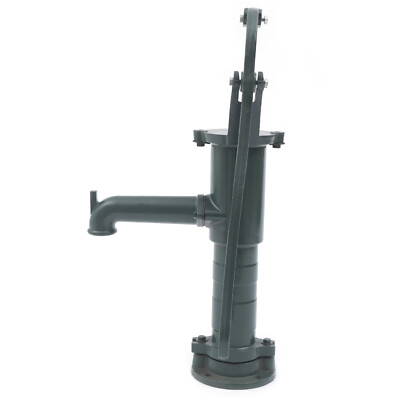 Hand Well pump Manual Deep Water Pump Cast Iron Handheld Press Garden