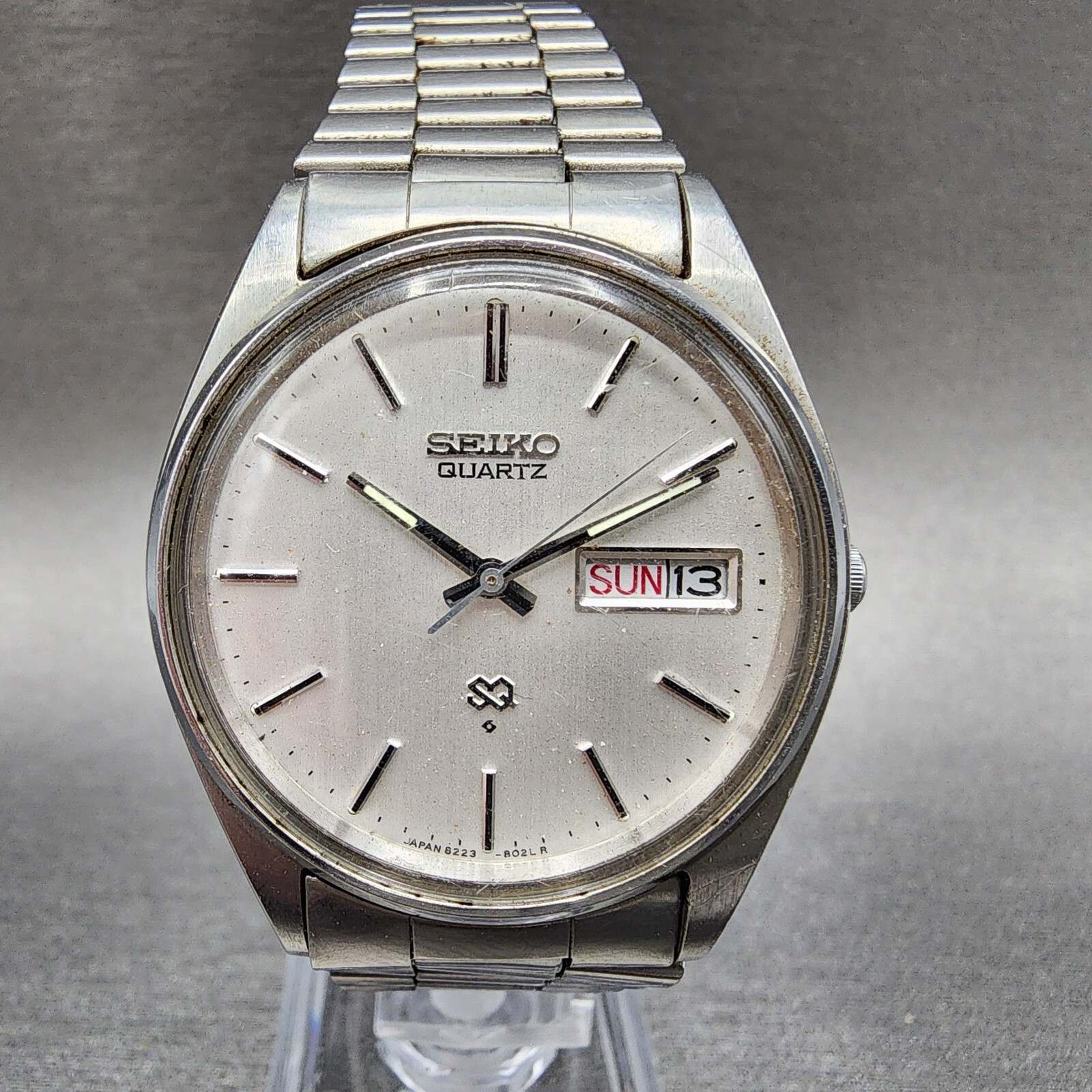 時計 SEIKO SQ 8223-510A SUWA FACTORY Seiko SQ vintage quartz watch 8223-510A | eBay UK