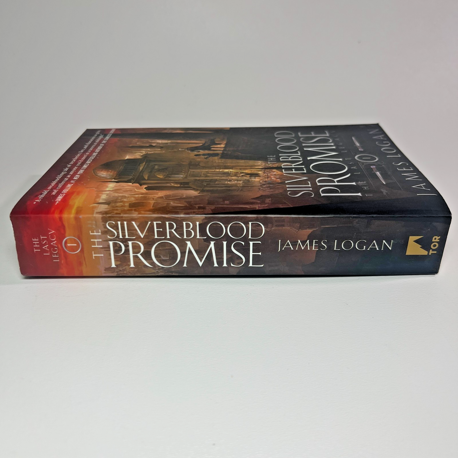 The Silverblood Promise James Logan Trade Paperback 1st Edition Last Legacy 1 - photo 4