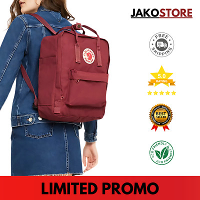 Zaino Fjällräven Kånken Unisex Rosso “Ox Red” 16L