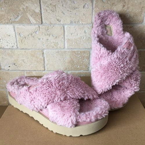 UGG アグ ファズ シュガー クロス スライド24cm UGG アグ ファズ シュガー クロス スライド24cm HOT ! UGG FUZZ