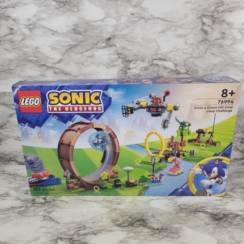 Sonic Lego Green Hill Zone Loop Challenge 76994 Brand New