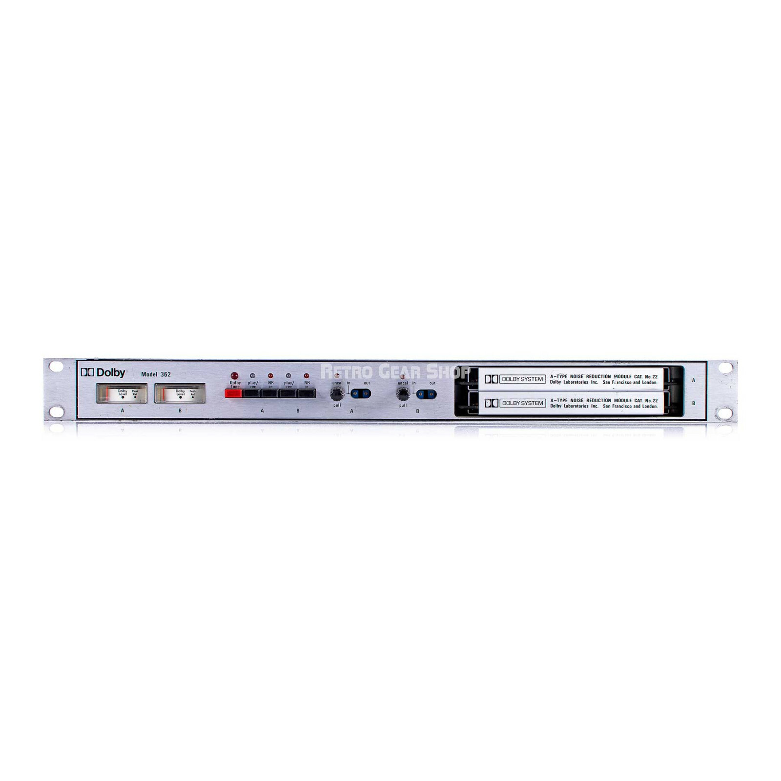 Dolby CAT 361 noise reduction system, 43A 43B film processor