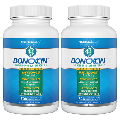 Bonexcin 2-Pack: Natural Bone Strength & Density Supplement