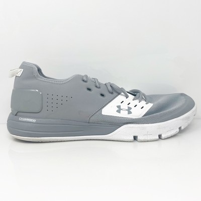 

Under Armour Mens Charged Ultimate 3.0 3020548-101 Серые кроссовки для бега 14, Серый, Charged Ultimate 3.0