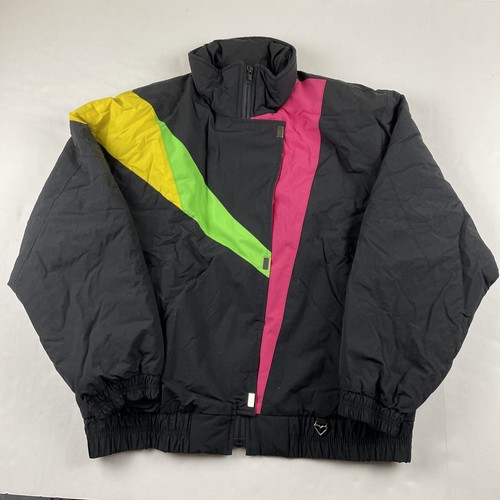 Women’s 12 Color Block Nylon ‘80s Vintage