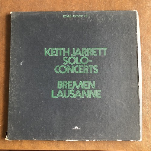 米LP KEITH JARRETT SOLO CONCERTS　BREMEN　X Solo-Concerts Bremen / Lausanne - ECM Records