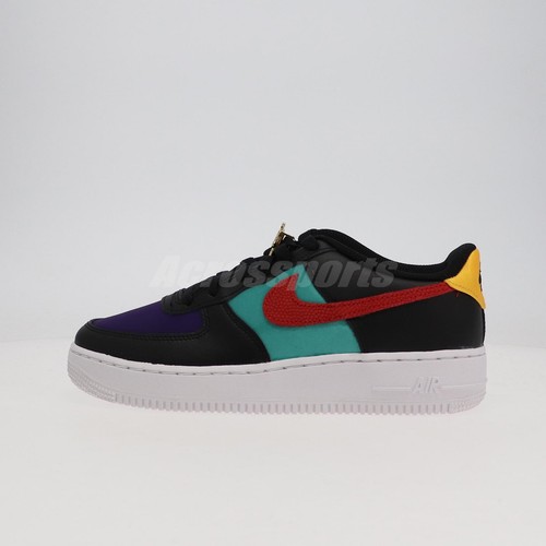 

Nike Air Force 1 LV8 EMB GS RIGHT FOOT DISCOLORATION Kids US7Y DN4178-001, Черный, Air Force 1 Lv8 Emb Gs