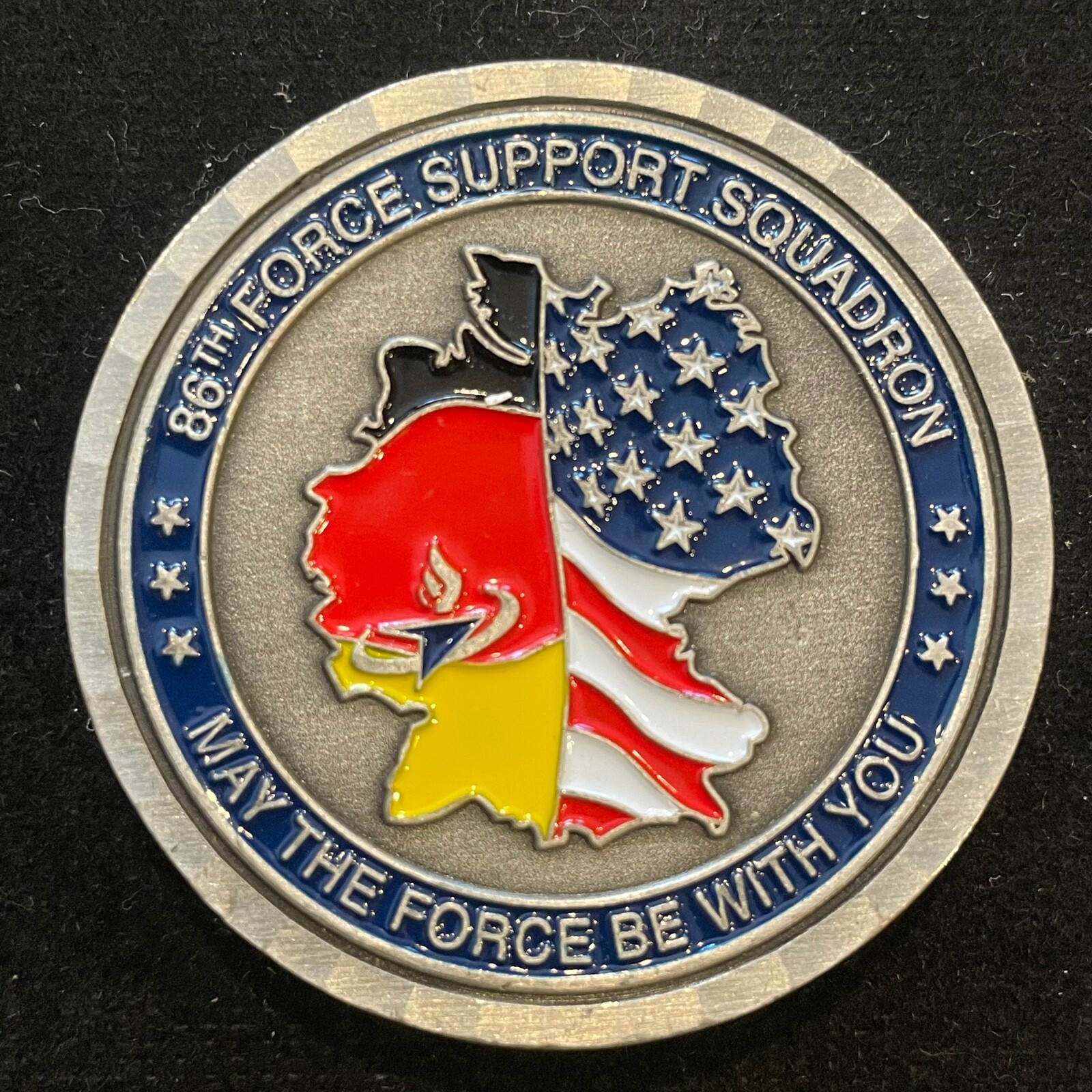 アメリカ海軍 DDG86 SHOUP チャレンジコイン US NAVY - USS SHOUP (DDG-86) Challenge Coin w/ Presentation