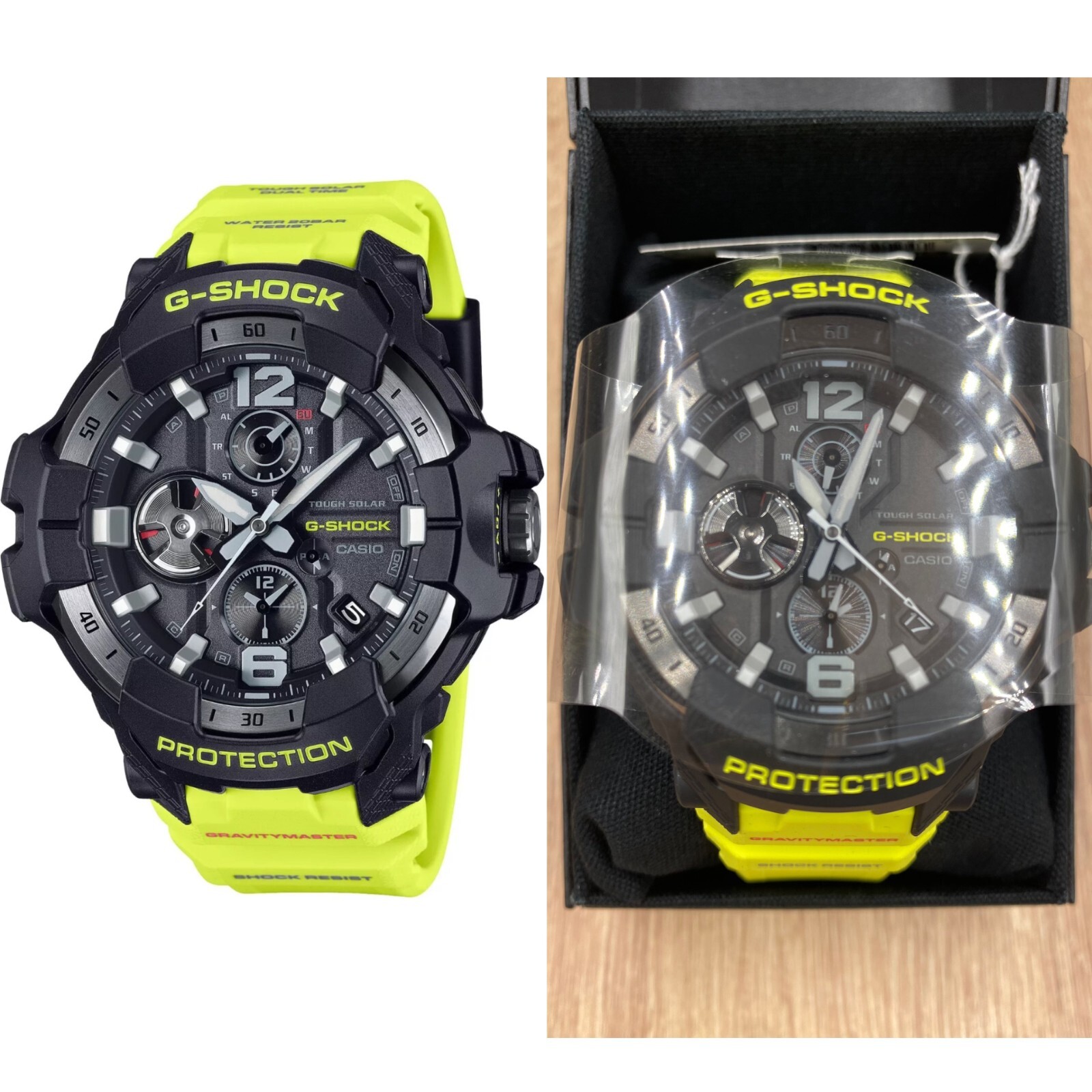 G-SHOCK ブラック イエロー GR-B300-1A ソーラー 腕時計 G-SHOCK ブラック イエロー GR-B300-1A ソーラー 腕時計
