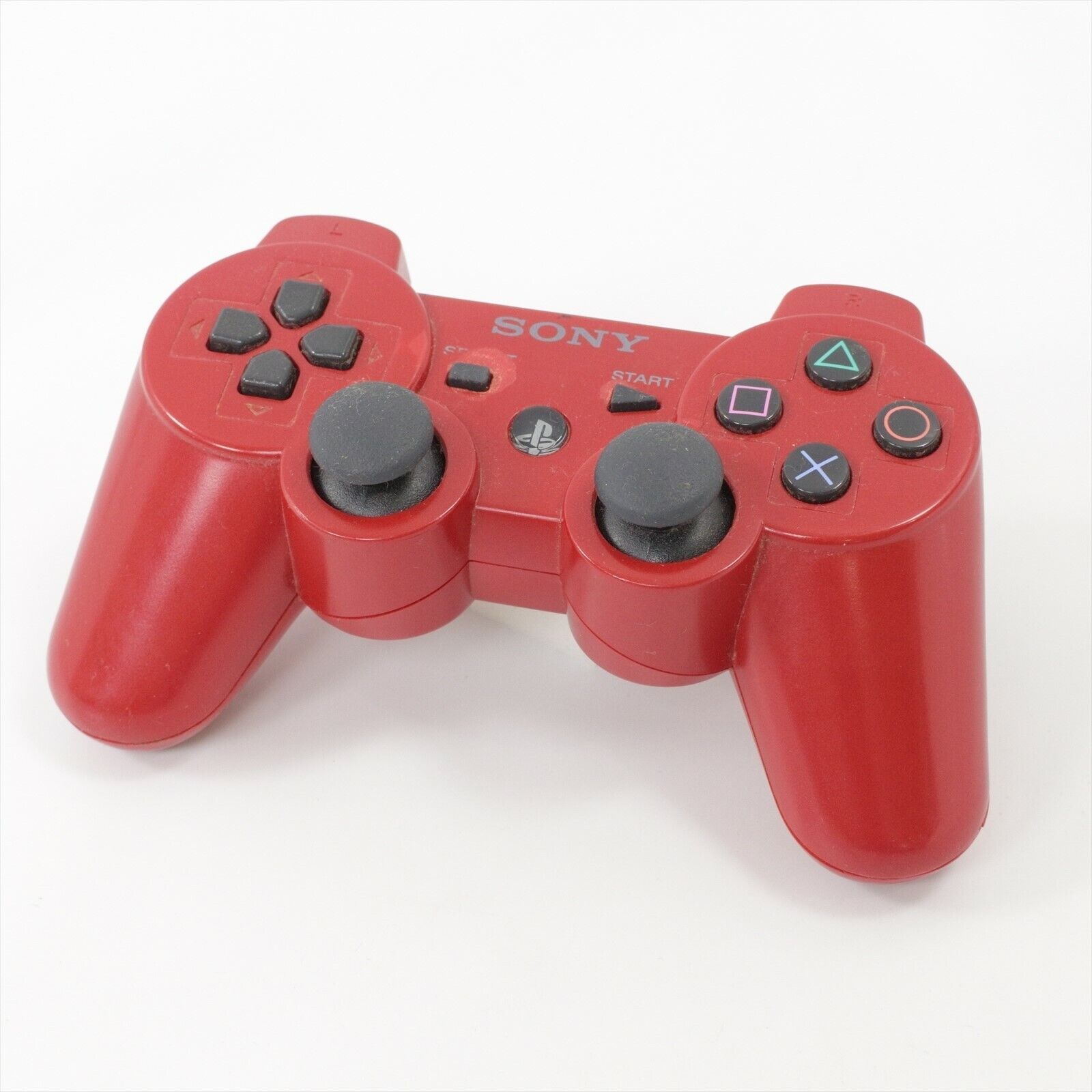 PS3 Controller Garnet Red -NEW BATTERY- DUAL SHOCK 3 SIXAXIS PS3 Controller Garnet Red -NEW BATTERY- DUAL SHOCK 3 SIXAXIS