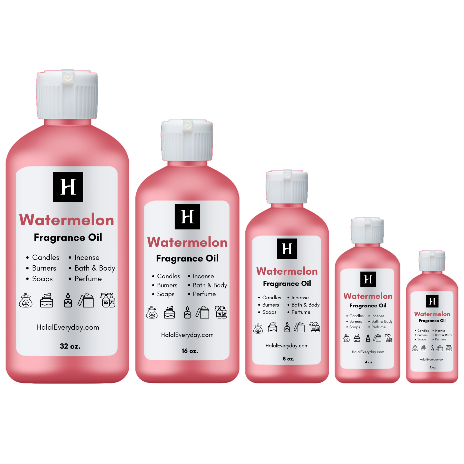 Fragrance Oil 4 oz. For Soap Making Candle Burner Incense Perfume Warmer Scented