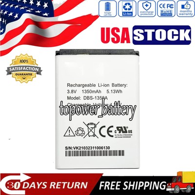 1350mAh 3.8V Li-lon New Battery DBS-1350A for Doro SmartEasy 7060 DFC-0180 1200