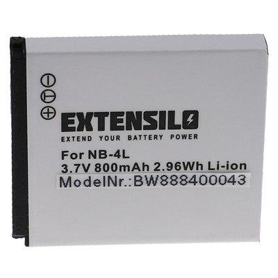 Kamera Akku   800mAh für Canon Digital Ixus 130, Digital Ixus 220HS